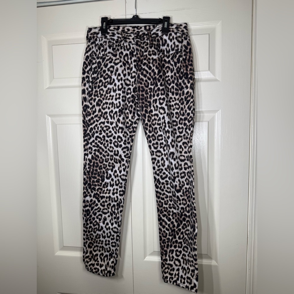 Rag & Bone Women’s Leopard Print Boyfriend Jeans Size 25